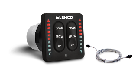 Manöverpanel Flybridge med indikator och 20' (6,1m) kabel